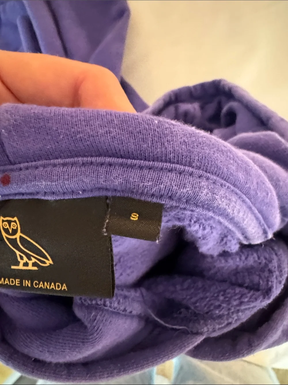 OVO October's Very Own Classic Owl Hoodie Purple Drake Streetwear